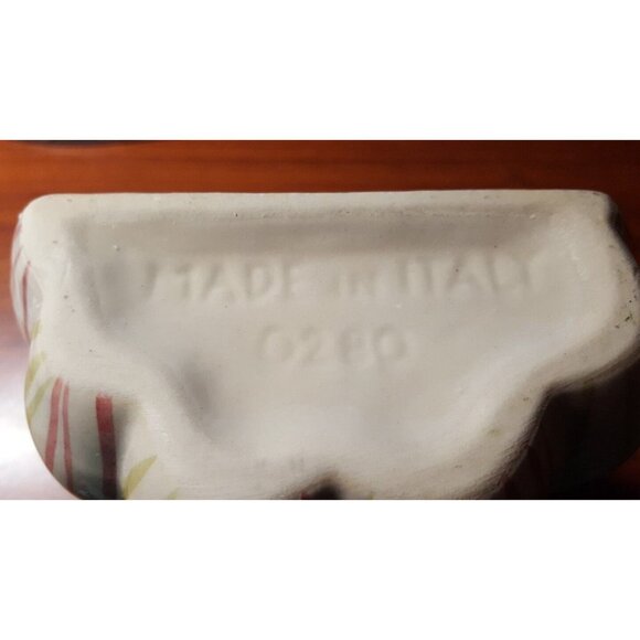 Italian Wall Pocket Set Onions Leeks Carrots Vegetables Italy Kitchen Decor - Picture 8 of 12